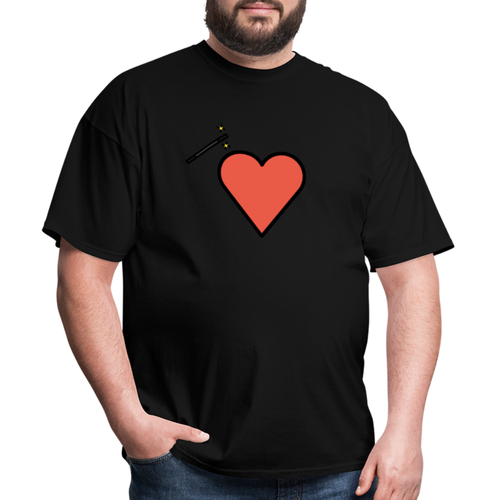 Manage Your Heart Emoji Expression Moji Unisex Classic T-Shirt - Emoji.Express - black