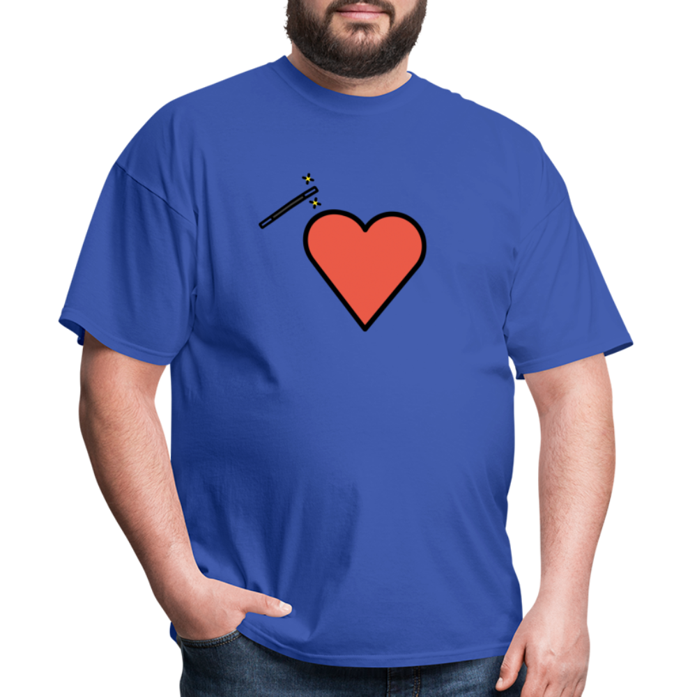 Manage Your Heart Emoji Expression Moji Unisex Classic T-Shirt - Emoji.Express - royal blue
