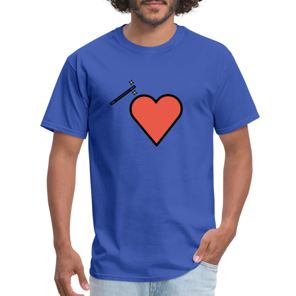 Manage Your Heart Emoji Expression Moji Unisex Classic T-Shirt - Emoji.Express - royal blue