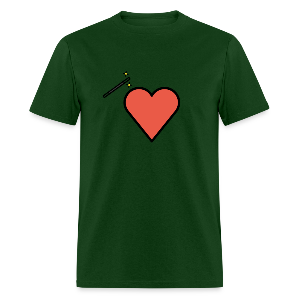 Manage Your Heart Emoji Expression Moji Unisex Classic T-Shirt - Emoji.Express - forest green
