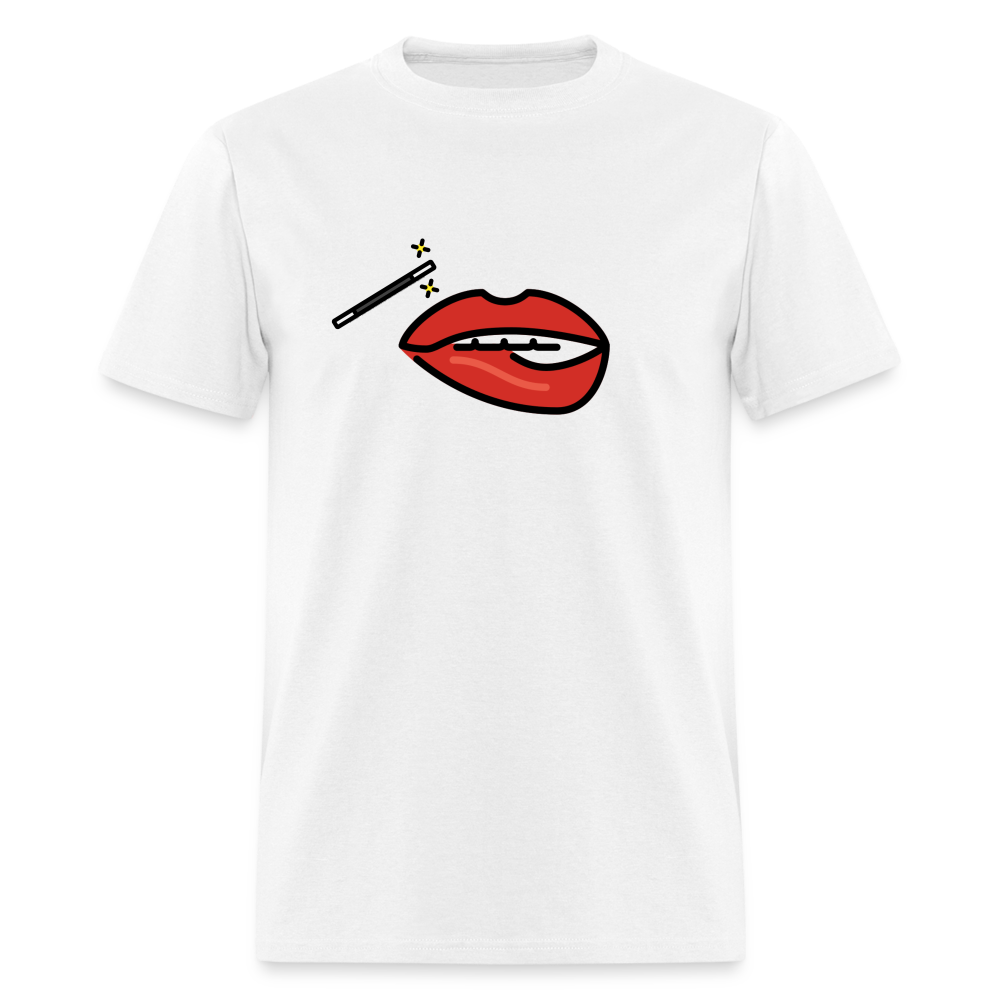 Manage Your Mouth Emoji Expression Moji Unisex Classic T-Shirt - Emoji.Express - white