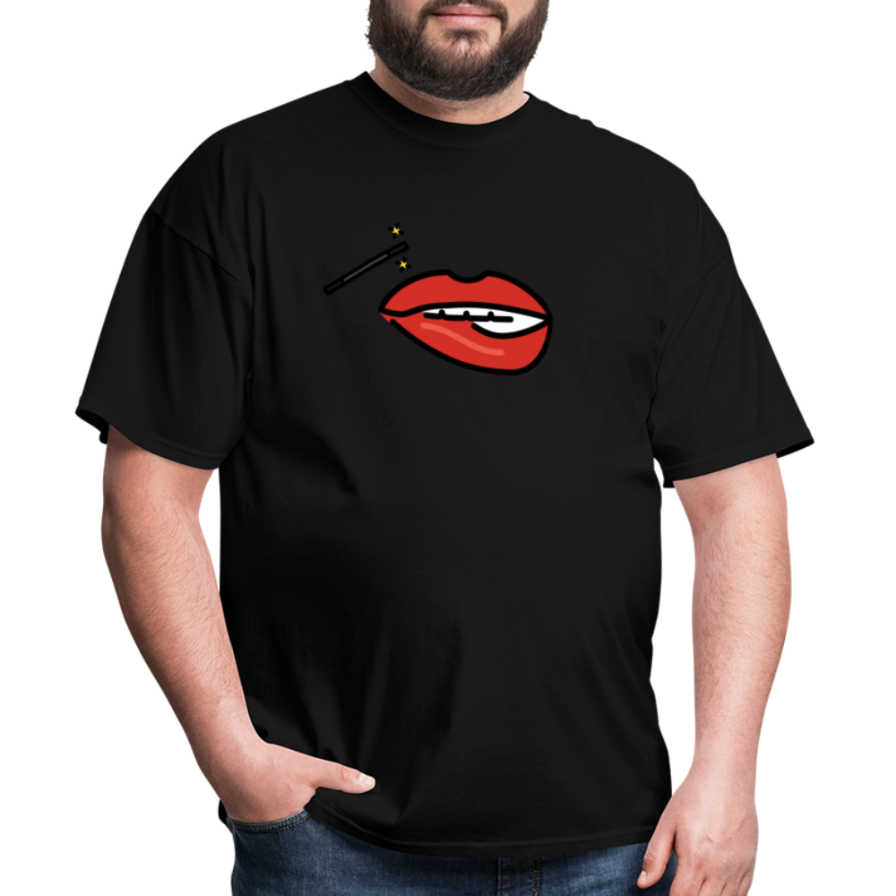 Manage Your Mouth Emoji Expression Moji Unisex Classic T-Shirt - Emoji.Express - black