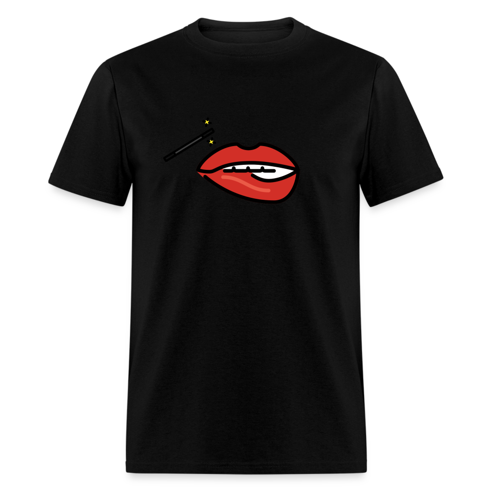 Manage Your Mouth Emoji Expression Moji Unisex Classic T-Shirt - Emoji.Express - black