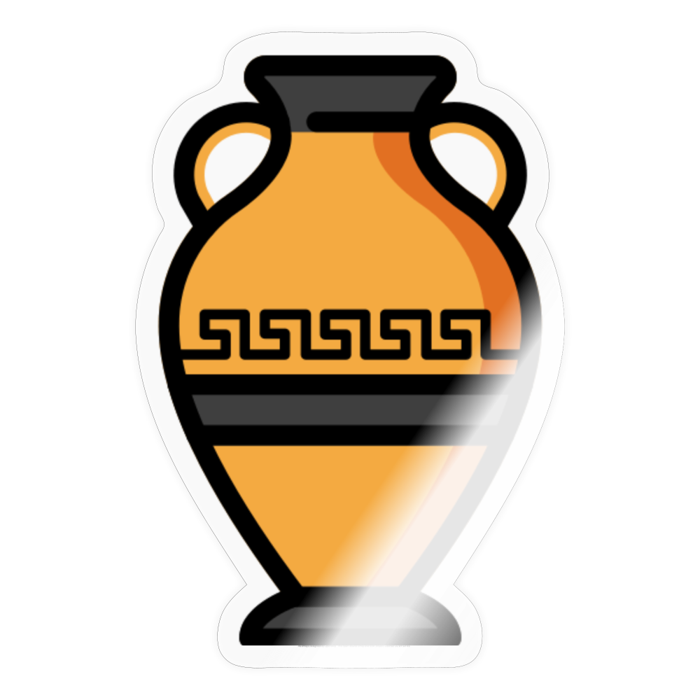 Amphora Moji Sticker - Emoji.Express - transparent glossy