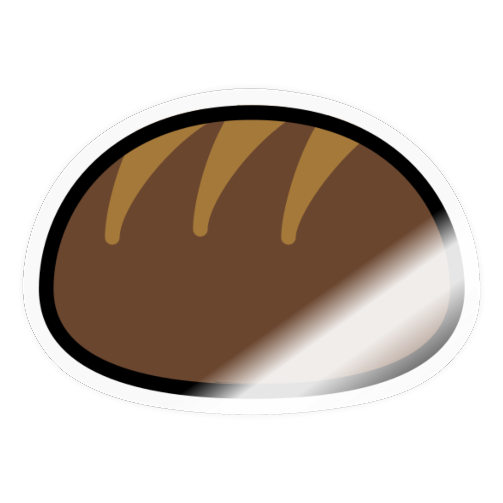 Boule Moji Sticker - Emoji.Express - transparent glossy