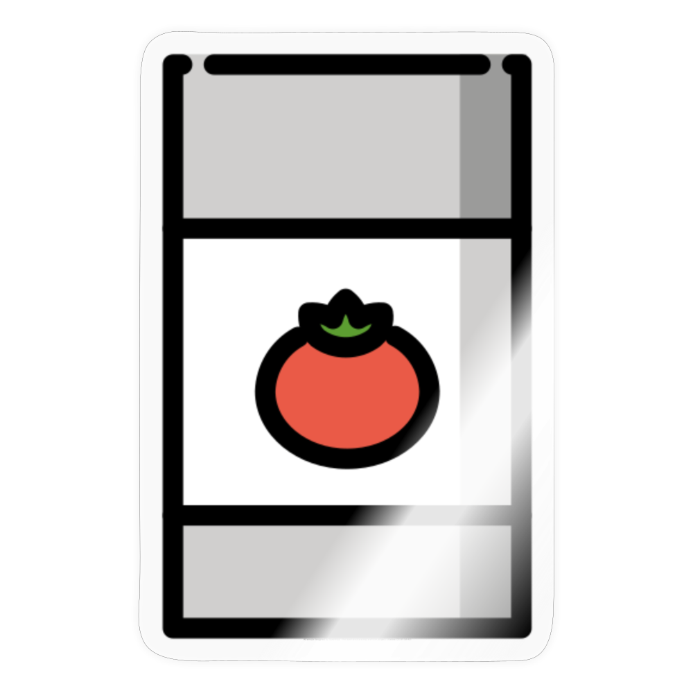 Canned Food Moji Sticker - Emoji.Express - transparent glossy