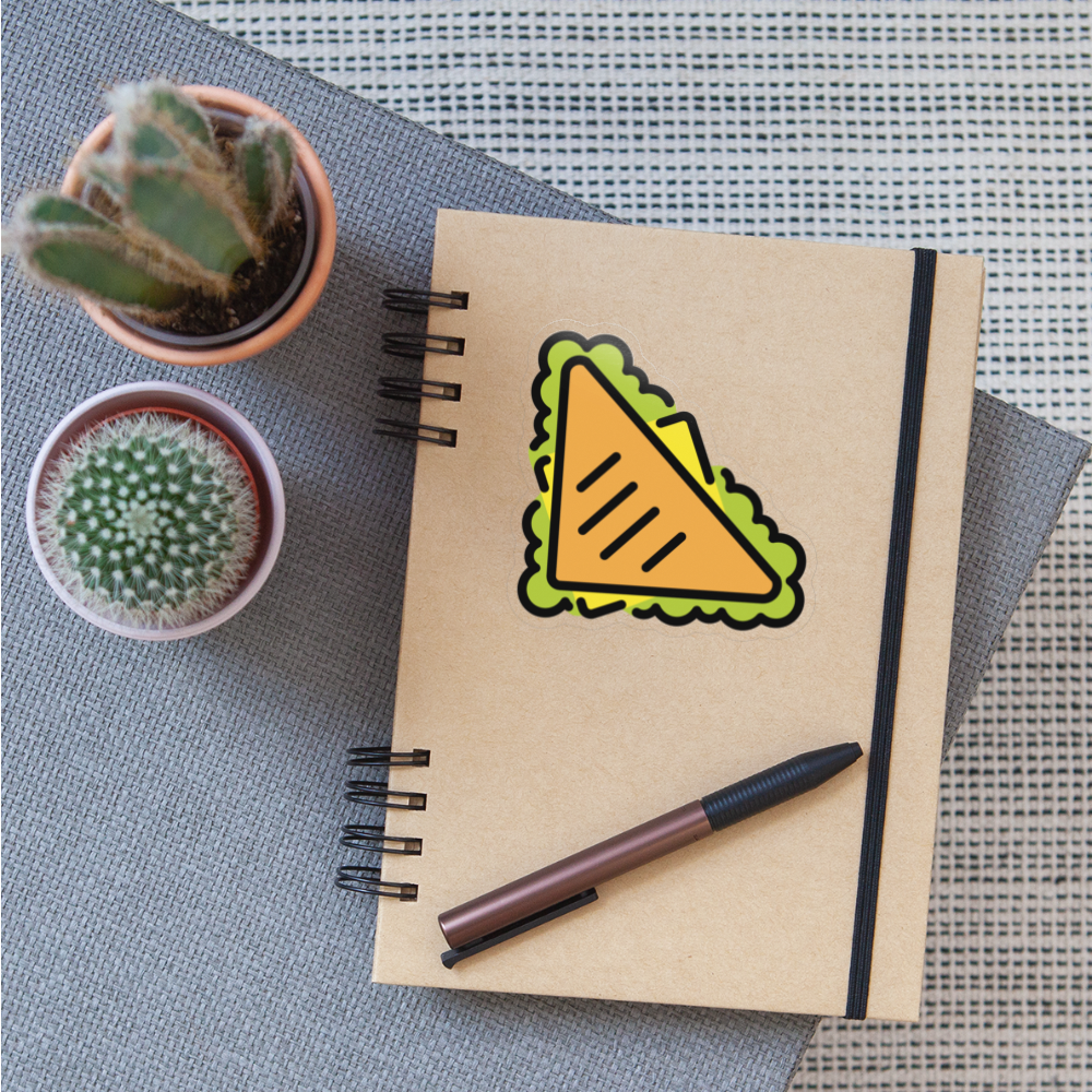 Sandwich Moji Sticker - Emoji.Express - transparent glossy