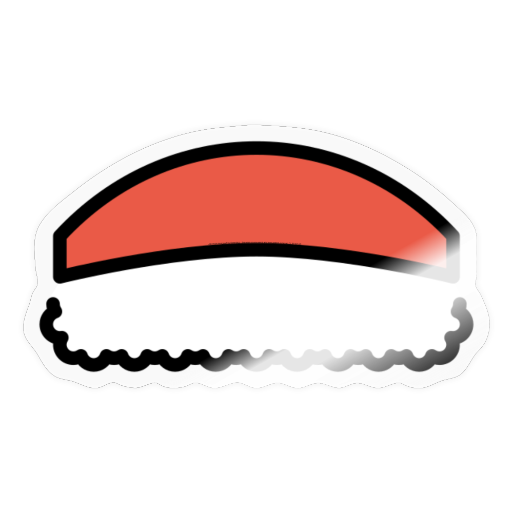 Sushi Moji Sticker - Emoji.Express - transparent glossy