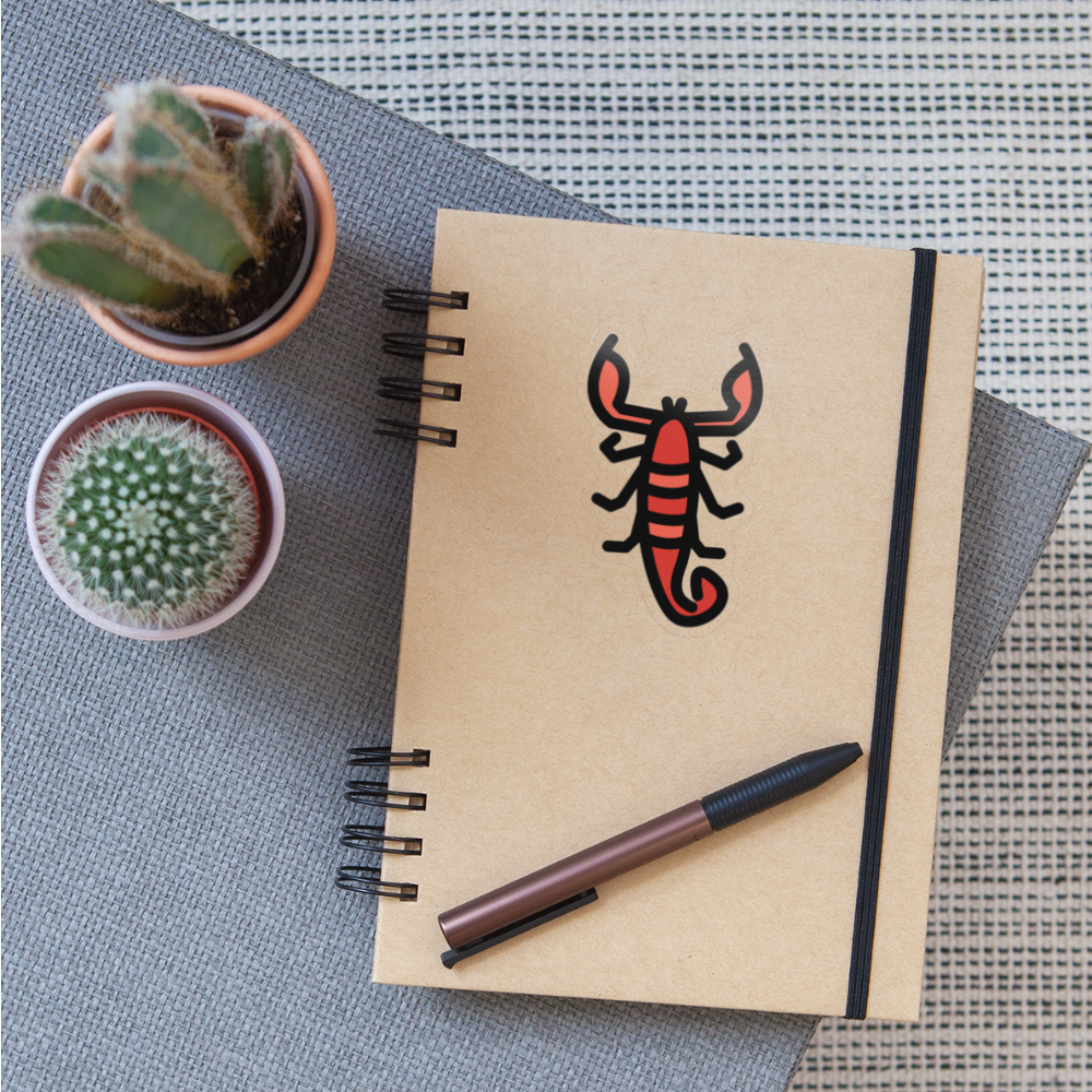 Scorpion Moji Sticker - Emoji.Express - transparent glossy