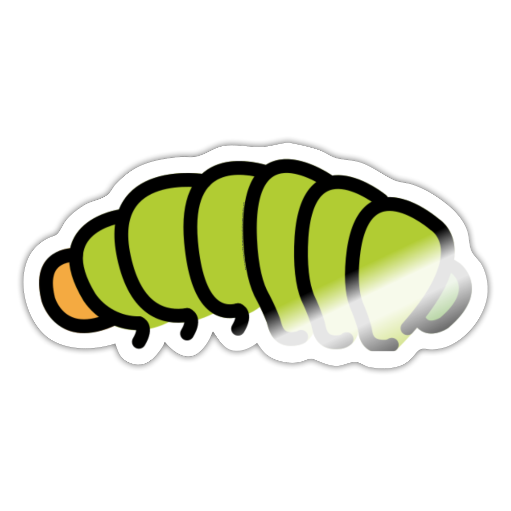 Bug Moji Sticker - Emoji.Express - white glossy