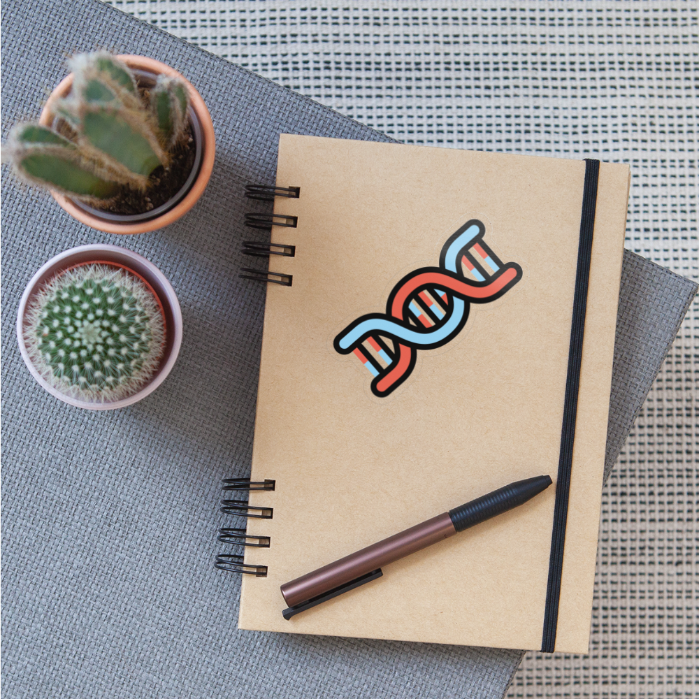 DNA Moji Sticker - Emoji.Express - transparent glossy