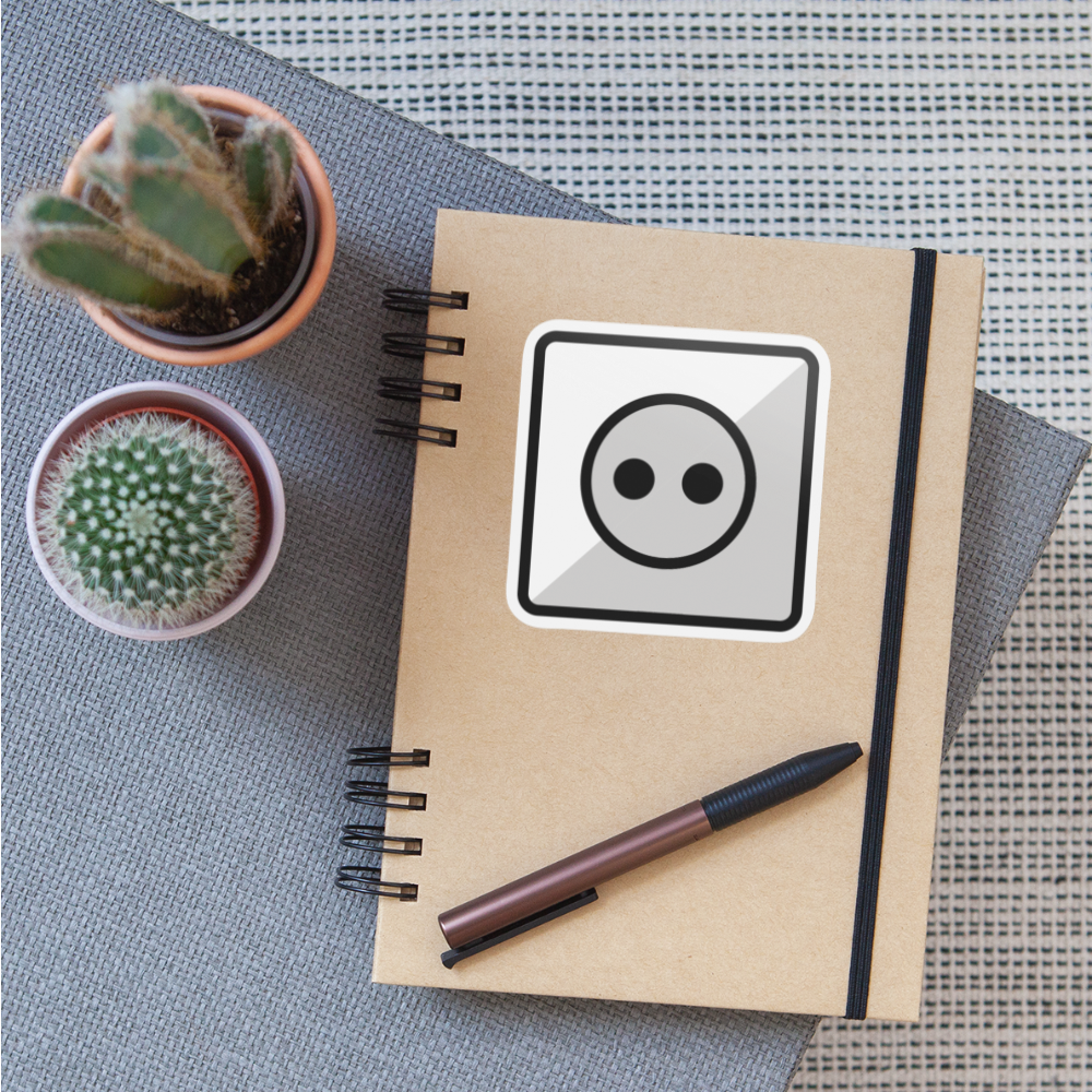 Outlet Moji Sticker - Emoji.Express - white matte