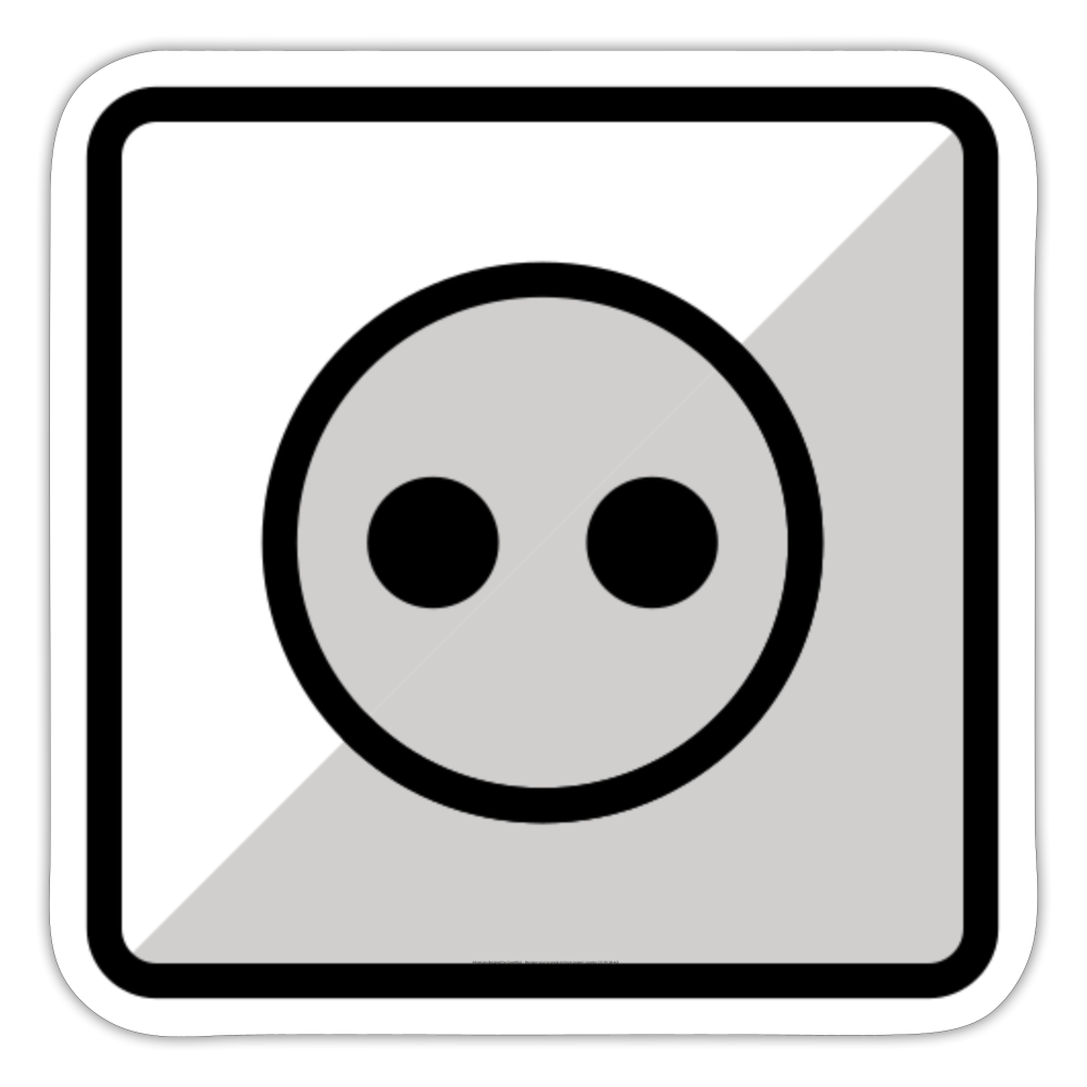 Outlet Moji Sticker - Emoji.Express - white matte