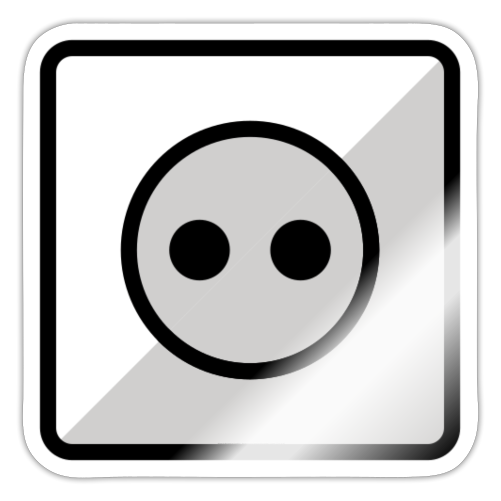 Outlet Moji Sticker - Emoji.Express - white glossy
