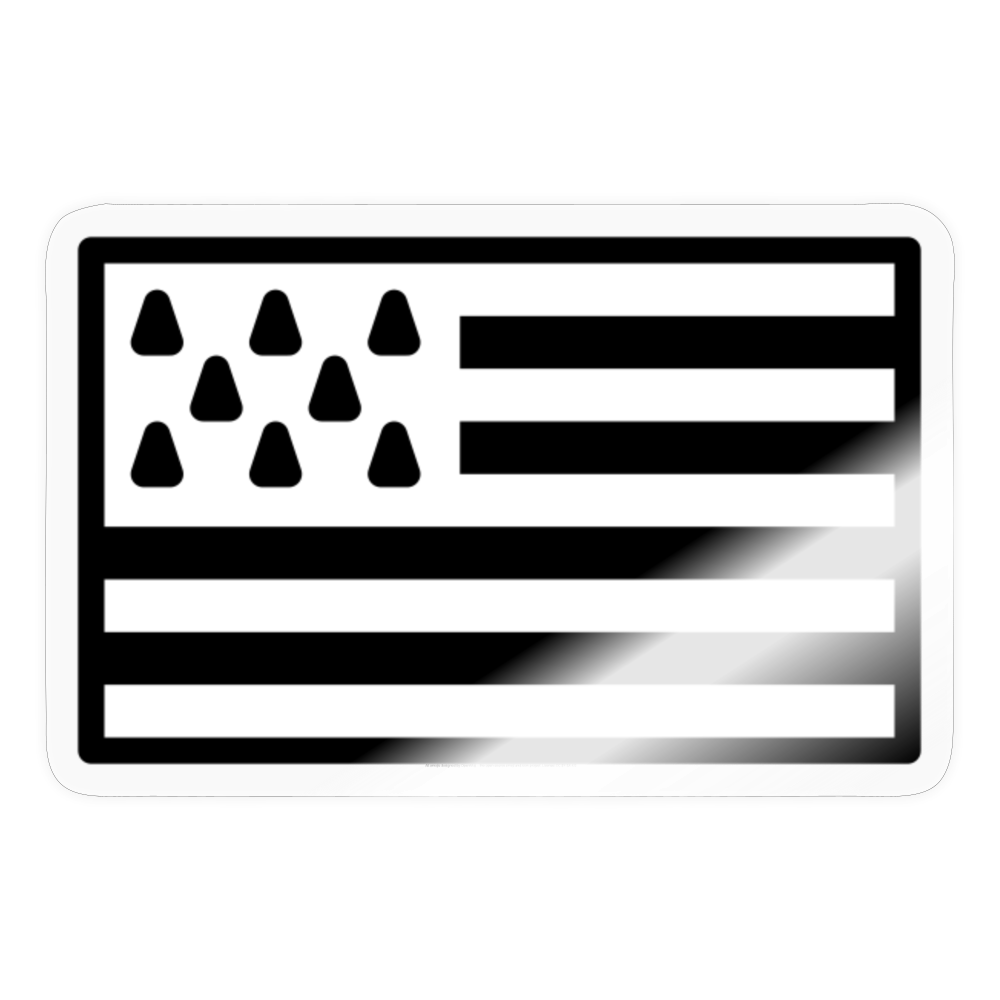Bretagne Flag Moji Sticker - Emoji.Express - transparent glossy