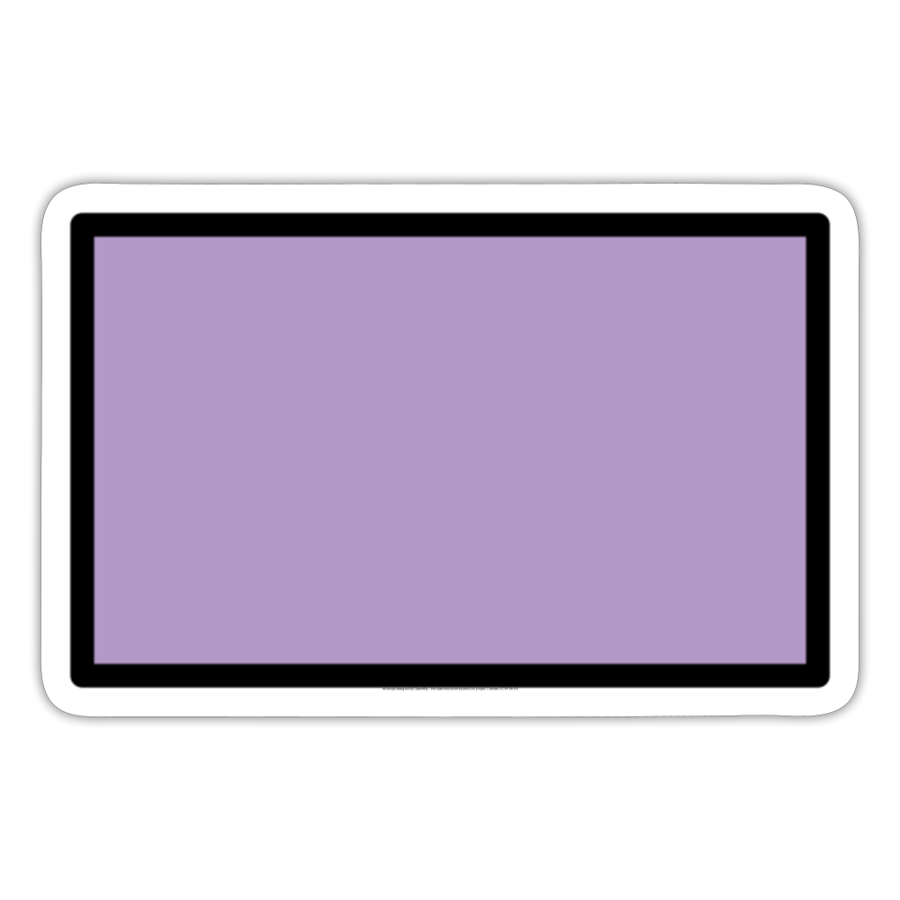 Purple Flag Moji Sticker - Emoji.Express - white matte
