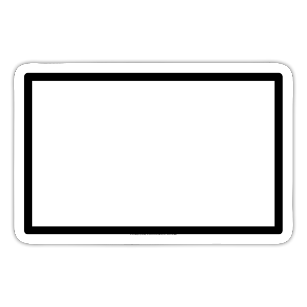 White Flag Moji Sticker - Emoji.Express - white matte