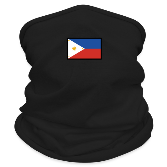 Customizable Flag: Philippines Moji Multifunctional Scarf - Emoji.Express - black