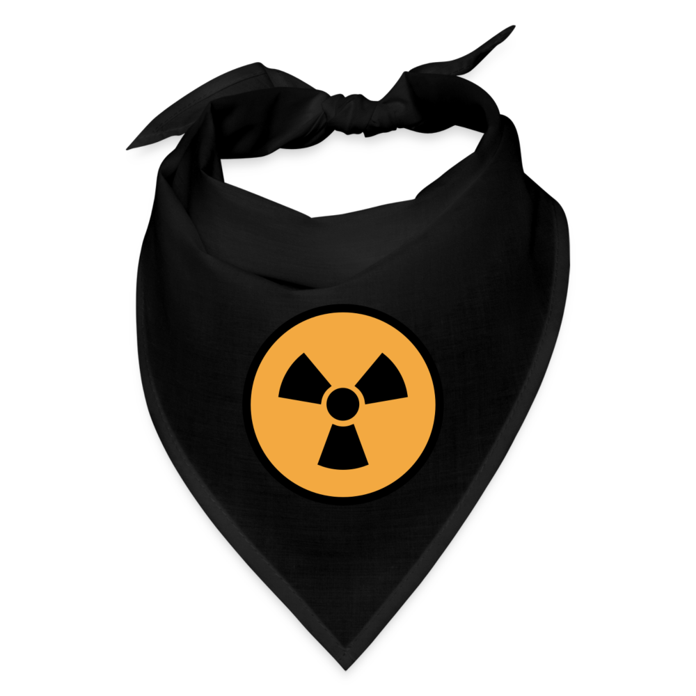 Customizable Radioactive Moji Bandana - Emoji.Express - black