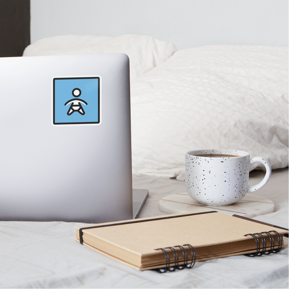 Baby Symbol Moji Sticker - Emoji.Express - white matte