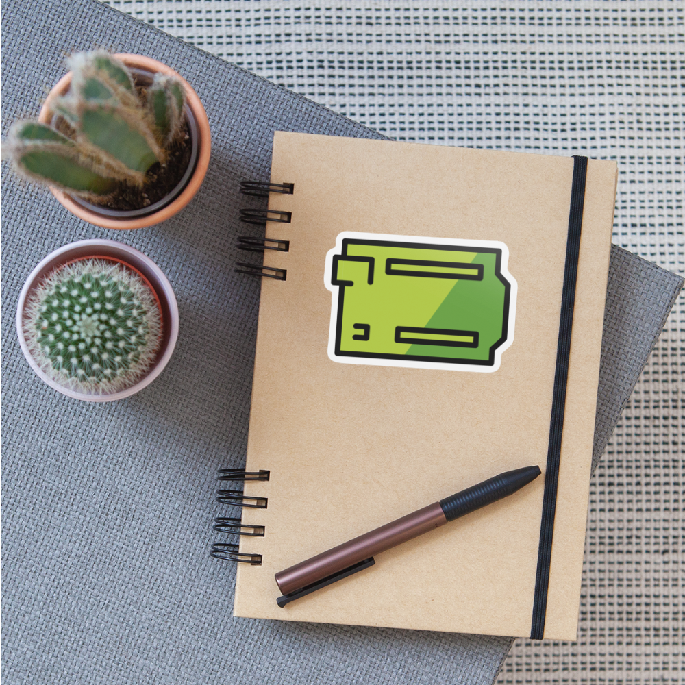 Arduino Moji Sticker - Emoji.Express - white matte