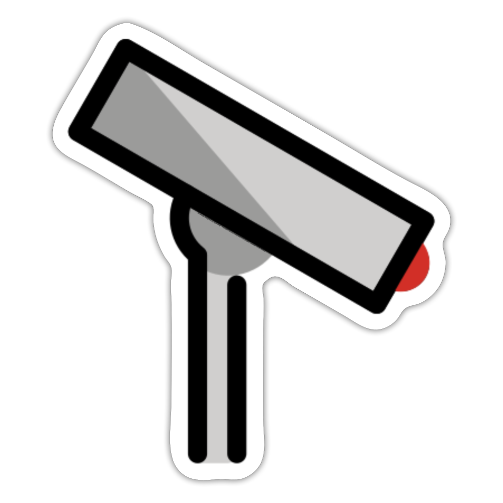Surveillance Moji Sticker - Emoji.Express - white matte